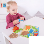 Chunky Lift Out Dinosaur Puzzle Bigjigs BJ332