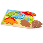 Chunky Lift Out Dinosaur Puzzle Bigjigs BJ332