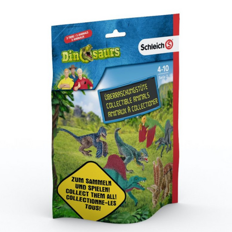 Schleich Dinosaurs 3 Pack Mystery Bag Series 2