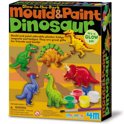 4M Dinosaur Mould & Paint