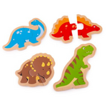 Bigjigs Dinosaur Two Piece Puzzles