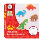 Bigjigs Dinosaur Two Piece Puzzles