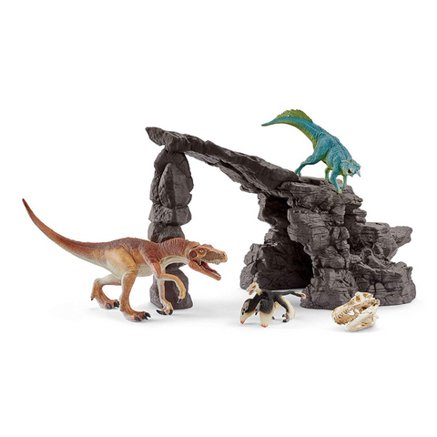Schleich Dinosaur Set with Cave